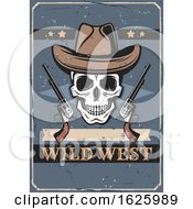 Poster, Art Print Of Wild West Design