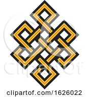 Poster, Art Print Of Buddhism Endless Knot