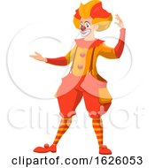 Poster, Art Print Of Presenting Circus Clown