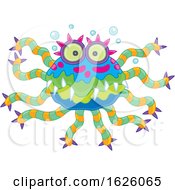 Poster, Art Print Of Colorful Monster