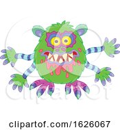 Poster, Art Print Of Colorful Monster