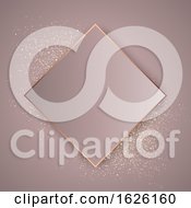 Poster, Art Print Of Rose Gold Glitter Background