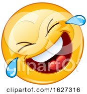 Yellow Emoji Laughing And Crying by yayayoyo