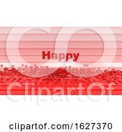 Poster, Art Print Of 3d Render Of Valentines Day Background