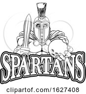 Poster, Art Print Of Spartan Trojan Bowling Sports Mascot