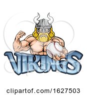 Viking Baseball Sports Mascot