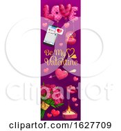Valentines Day Vertical Website Banner