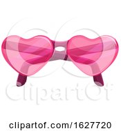 Poster, Art Print Of Valentines Day Heart Sunglasses