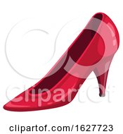 Poster, Art Print Of Red High Heel Shoe