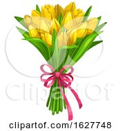 Poster, Art Print Of Valentines Day Tulip Bouquet