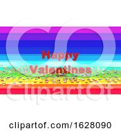 Poster, Art Print Of 3d Render Of Valentines Day Background