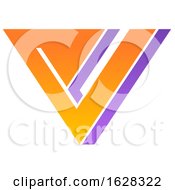 Poster, Art Print Of Letter V Logo