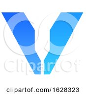 Poster, Art Print Of Letter V Logo