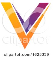 Poster, Art Print Of Letter V Logo