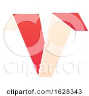 Poster, Art Print Of Letter V Logo