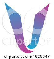 Poster, Art Print Of Letter V Logo