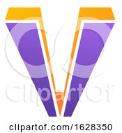 Poster, Art Print Of Letter V Logo