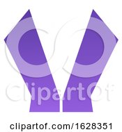 Poster, Art Print Of Letter V Logo