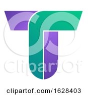 Poster, Art Print Of Letter T Logo