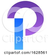 Poster, Art Print Of Letter P Logo