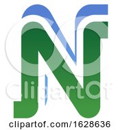 Poster, Art Print Of Letter N Logo