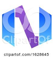 Poster, Art Print Of Letter N Logo