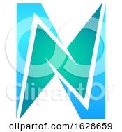 Poster, Art Print Of Letter N Logo