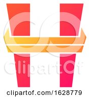 Poster, Art Print Of Letter H Logo