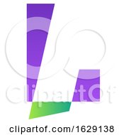 Poster, Art Print Of Letter L Logo