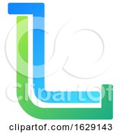 Poster, Art Print Of Letter L Logo