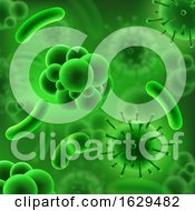 Poster, Art Print Of Virus Background