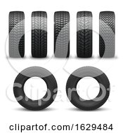 Poster, Art Print Of 3d Tires