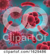 Poster, Art Print Of Virus Background