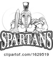 Poster, Art Print Of Spartan Trojan Sports Mascot