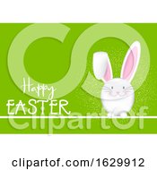 Poster, Art Print Of Happy Easter Background With Bunny