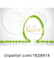 Poster, Art Print Of Simple Easter Egg Background