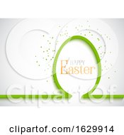 Simple Easter Egg Background