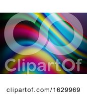 Poster, Art Print Of Abstract Background With A Rainbow Flow Design