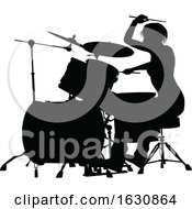 Musician Drummer Silhouette