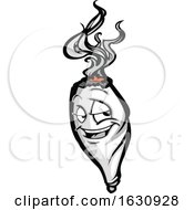 Poster, Art Print Of Cannabis Marijuana Pot Weed Joint Mascot Character