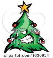 Christmas Tree Mascot Character by Chromaco