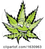 Cannabis Marijuana Pot Leaf Weed Mascot Character