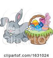 Poster, Art Print Of Sleeping Easter Bunny