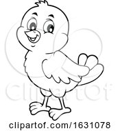 Poster, Art Print Of Black And White Chick