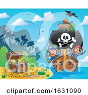 Poster, Art Print Of Pirate Ship