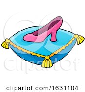 Princess Slipper On A Pillow by visekart