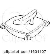 Poster, Art Print Of Princess Slipper On A Pillow