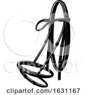 Poster, Art Print Of Black And White Horse Bridles And Headstalls