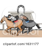 Poster, Art Print Of Equestrian Sports Horse Design