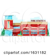 Poster, Art Print Of Fire Station